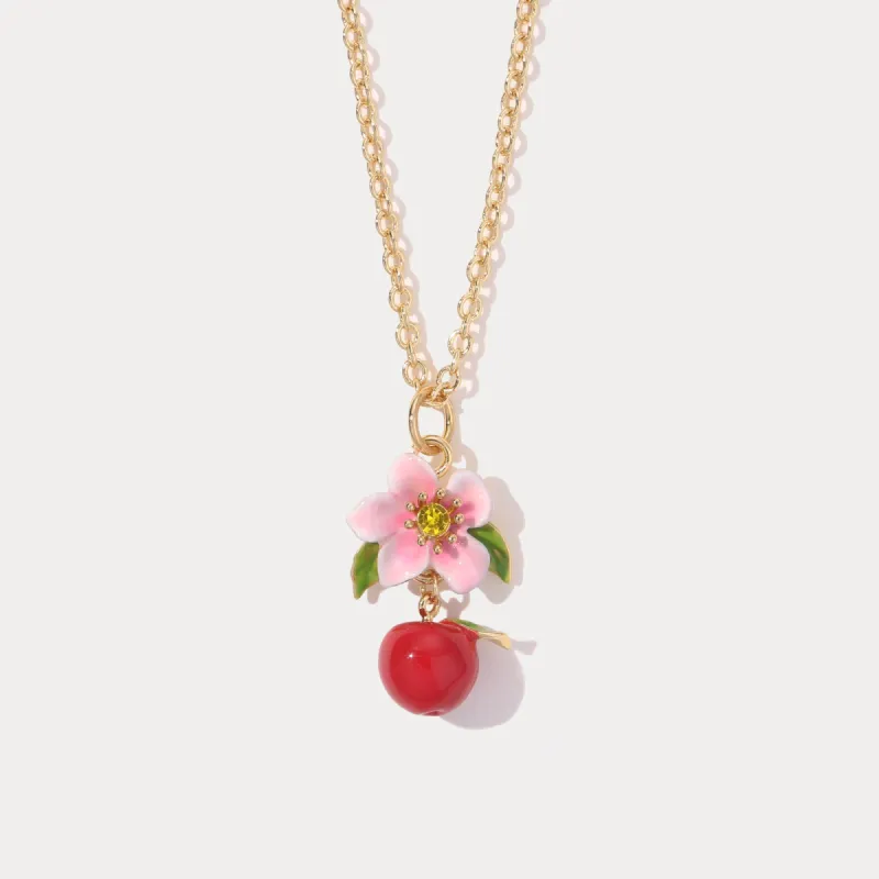 Apple Necklace sold by Selenichast