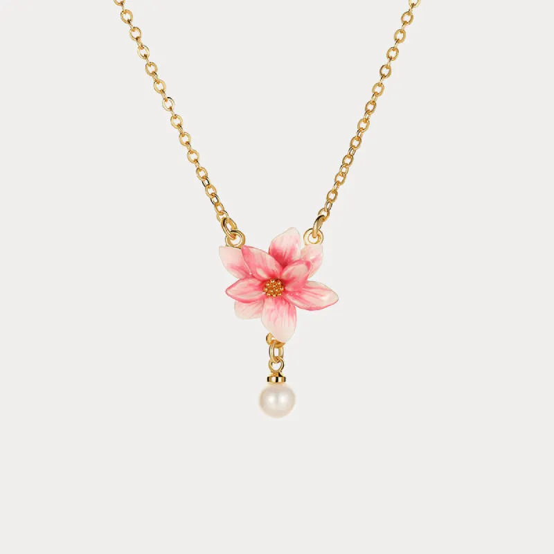 Magnolia Necklace sold by Selenichast