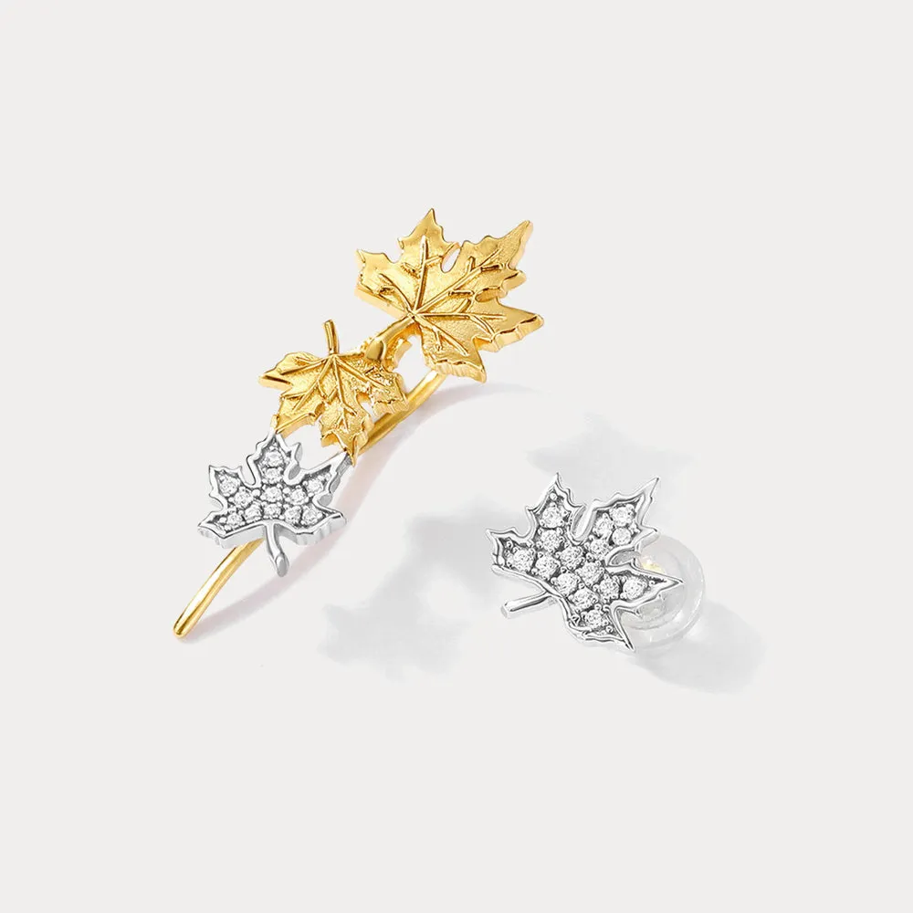 Maple Leaves Earrings sold by Selenichast product image thumbnail 2