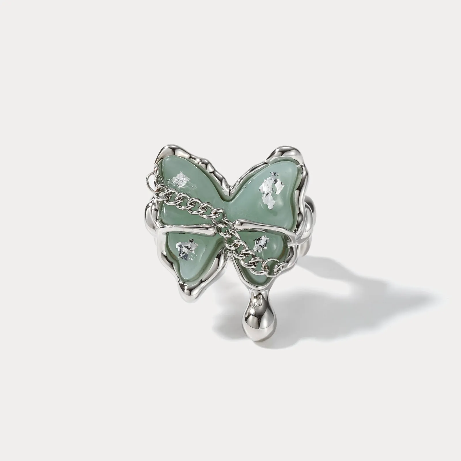 Butterfly Jade Ring sold by Selenichast product image thumbnail 5
