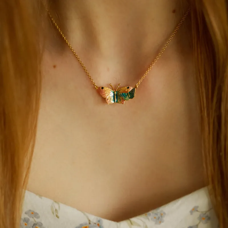 Butterfly Necklace sold by Selenichast