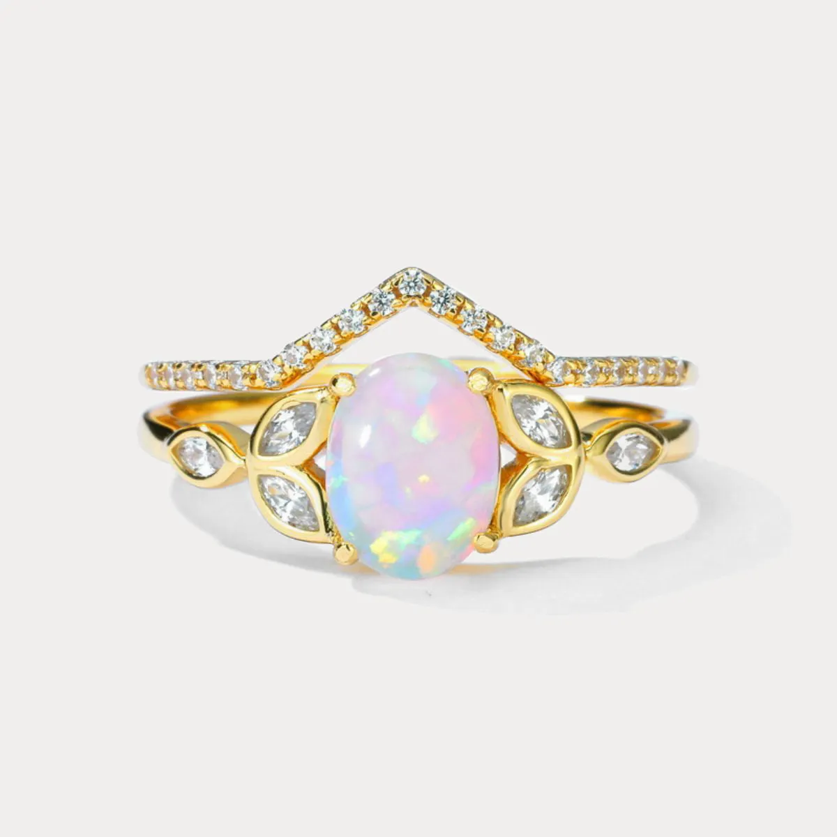 Crown Opal Ring sold by Selenichast product image thumbnail 4