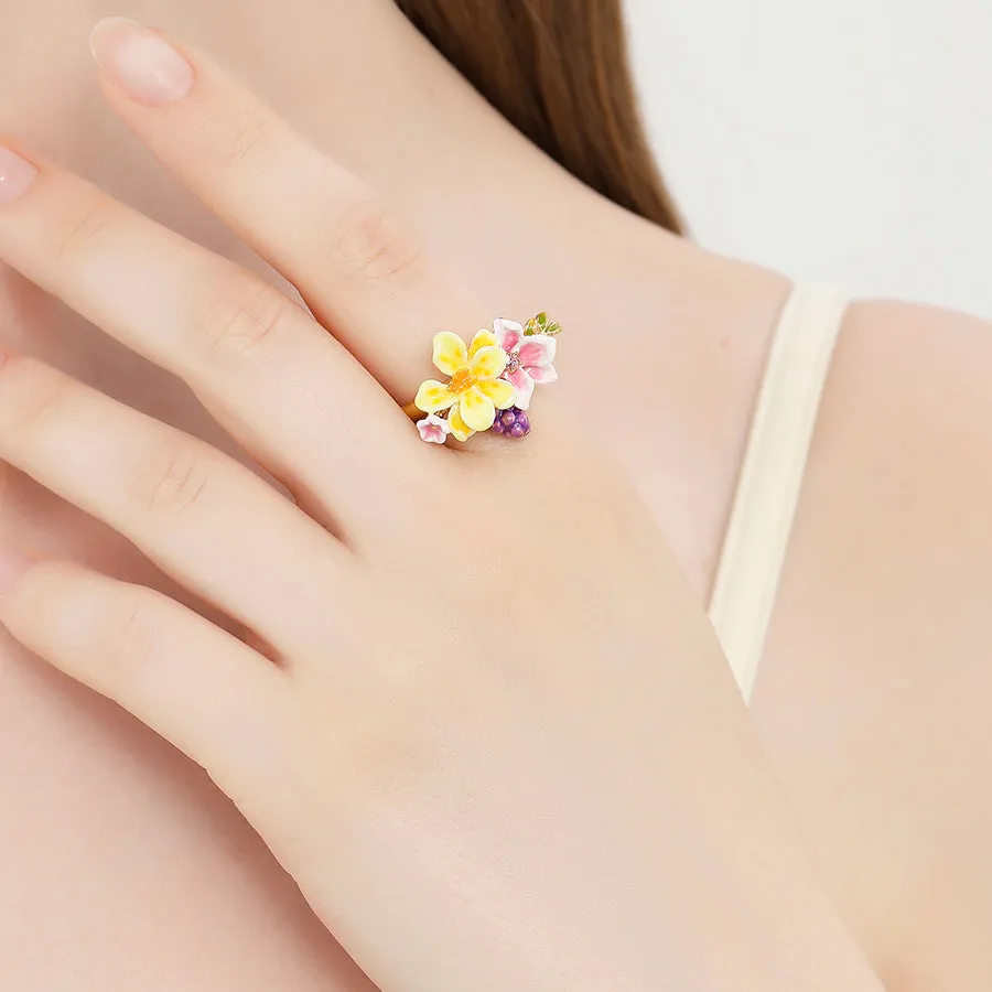 Sweet Grape Flower Ring sold by Selenichast product image thumbnail 3