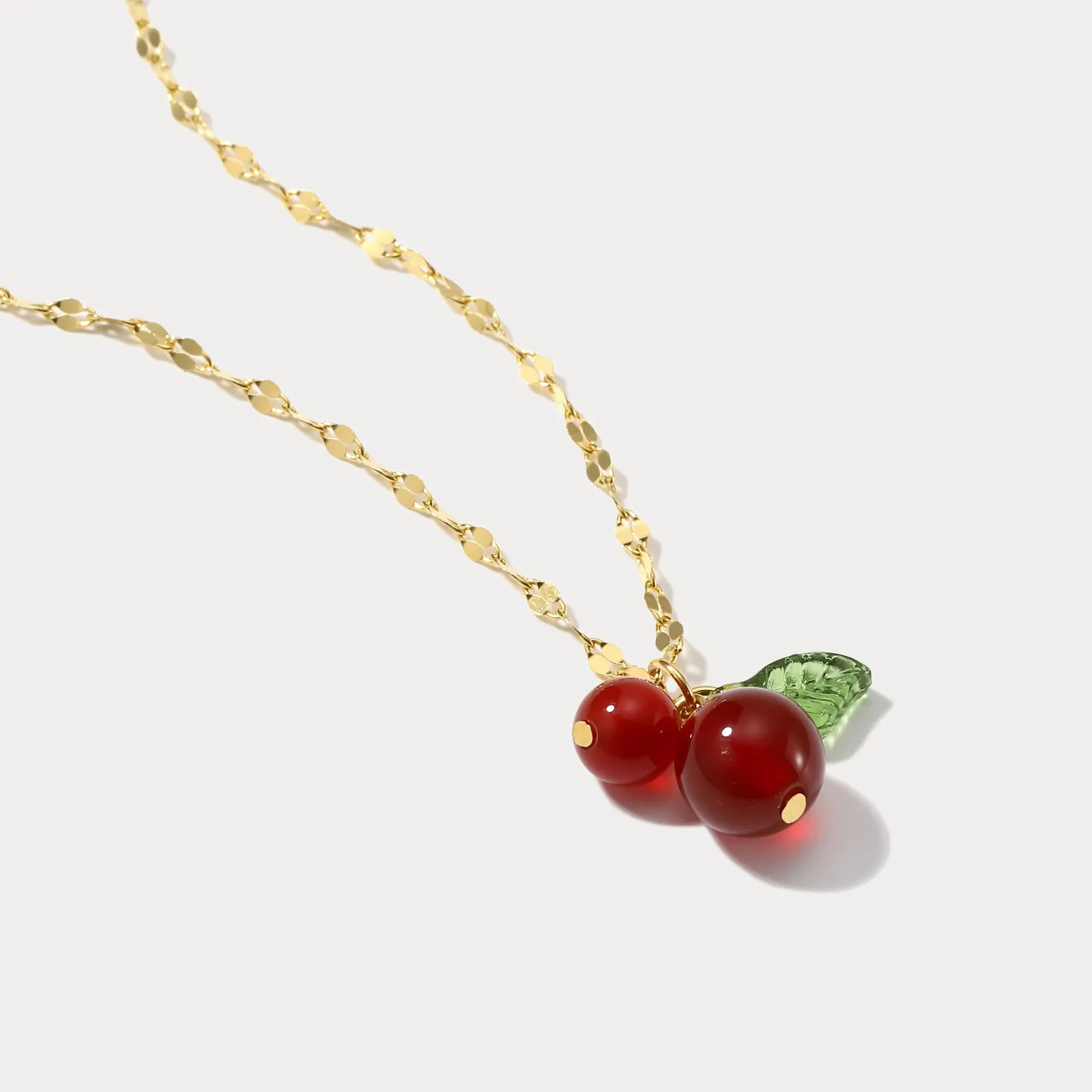 Cranberry Pendant Necklace sold by Selenichast product image thumbnail 4