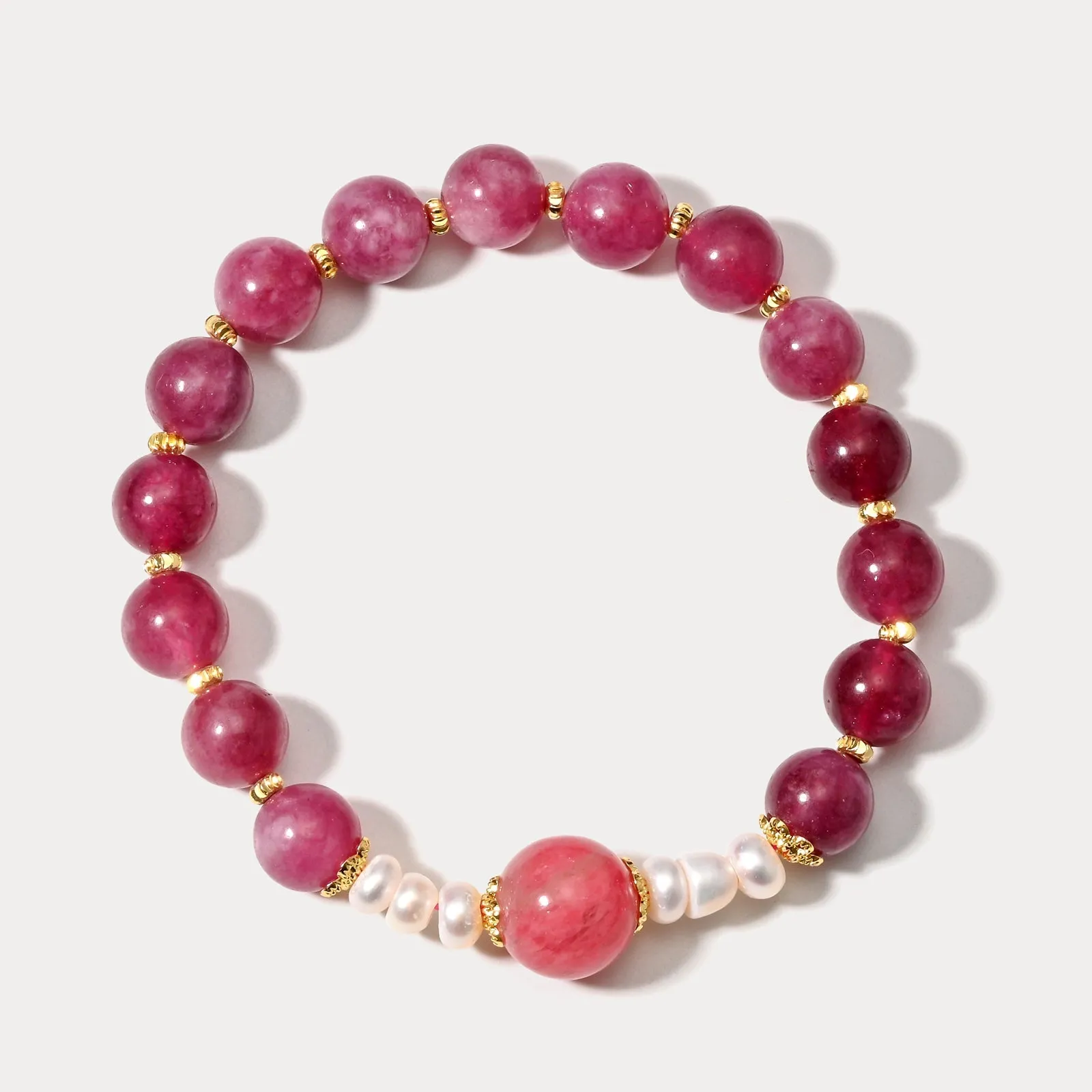 Purple Beaded Bracelets sold by Selenichast