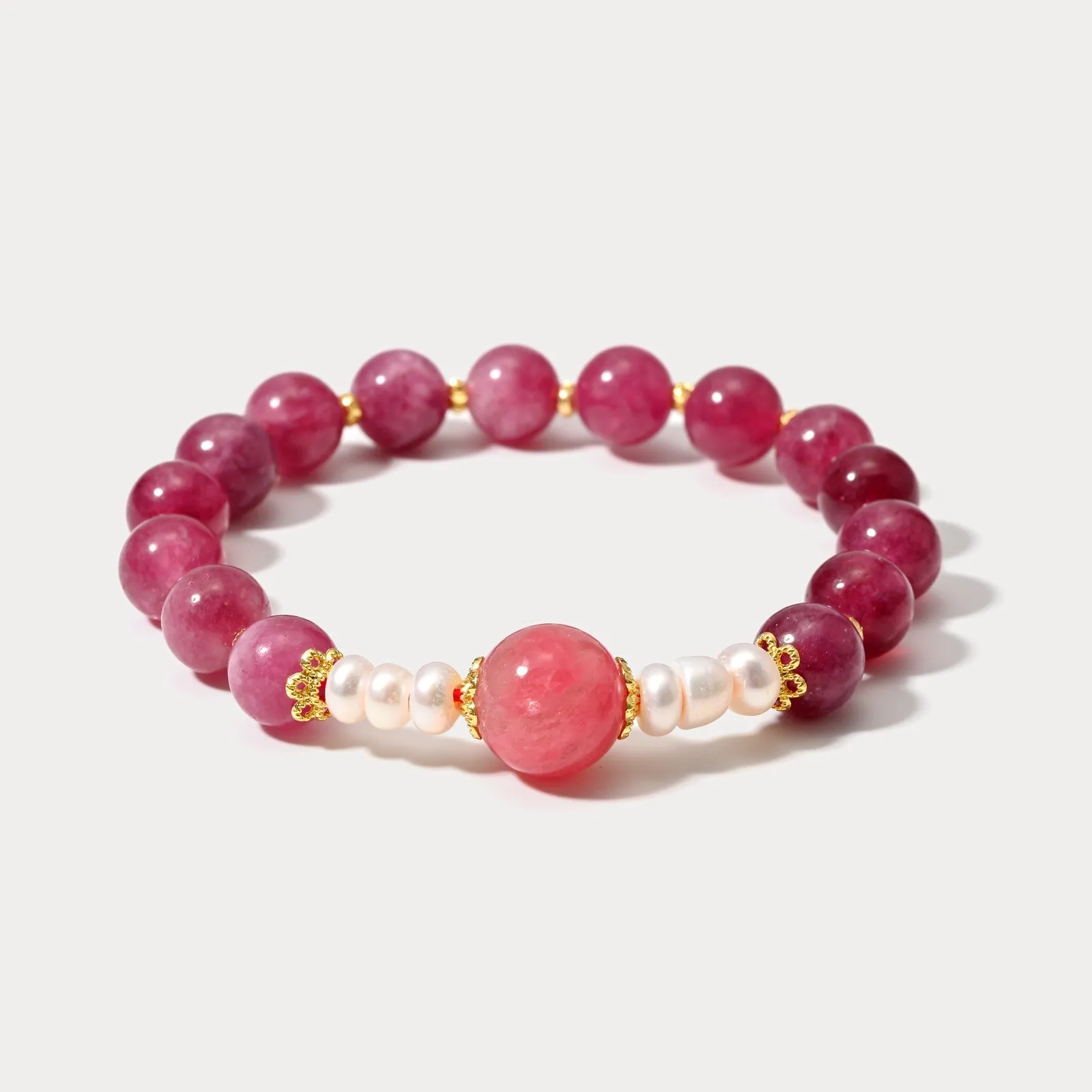 Purple Beaded Bracelets sold by Selenichast product image thumbnail 5