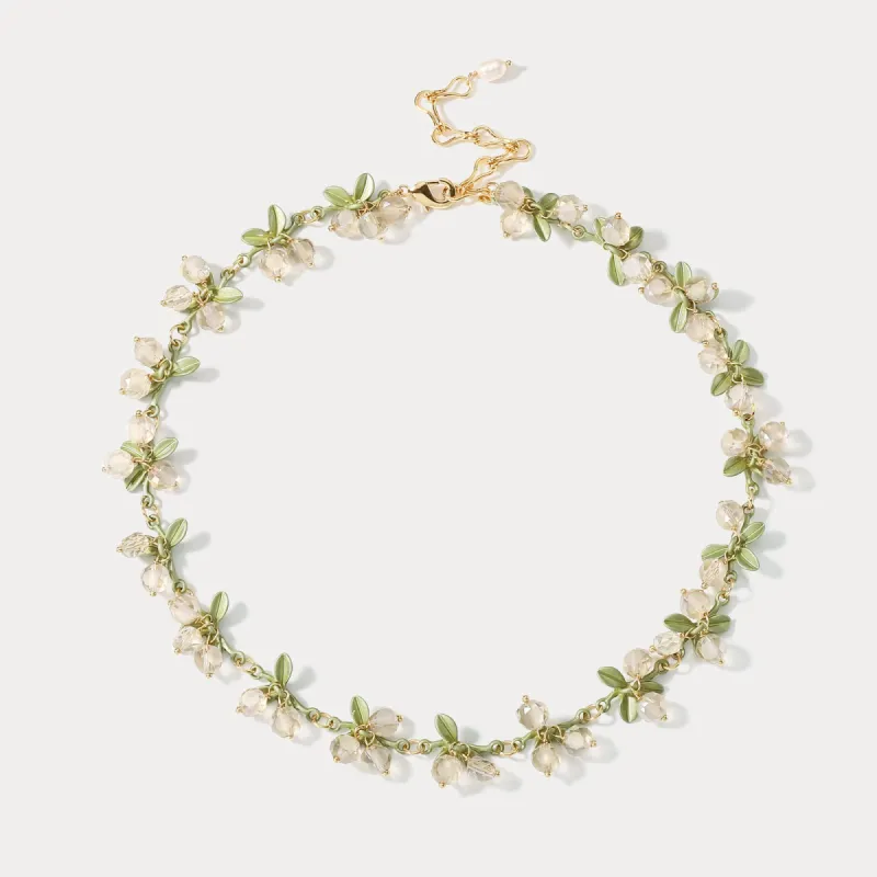 White Currant Necklace sold by Selenichast