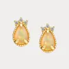 Drop Opal Stud Earrings sold by Selenichast