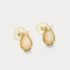 Drop Opal Stud Earrings sold by Selenichast