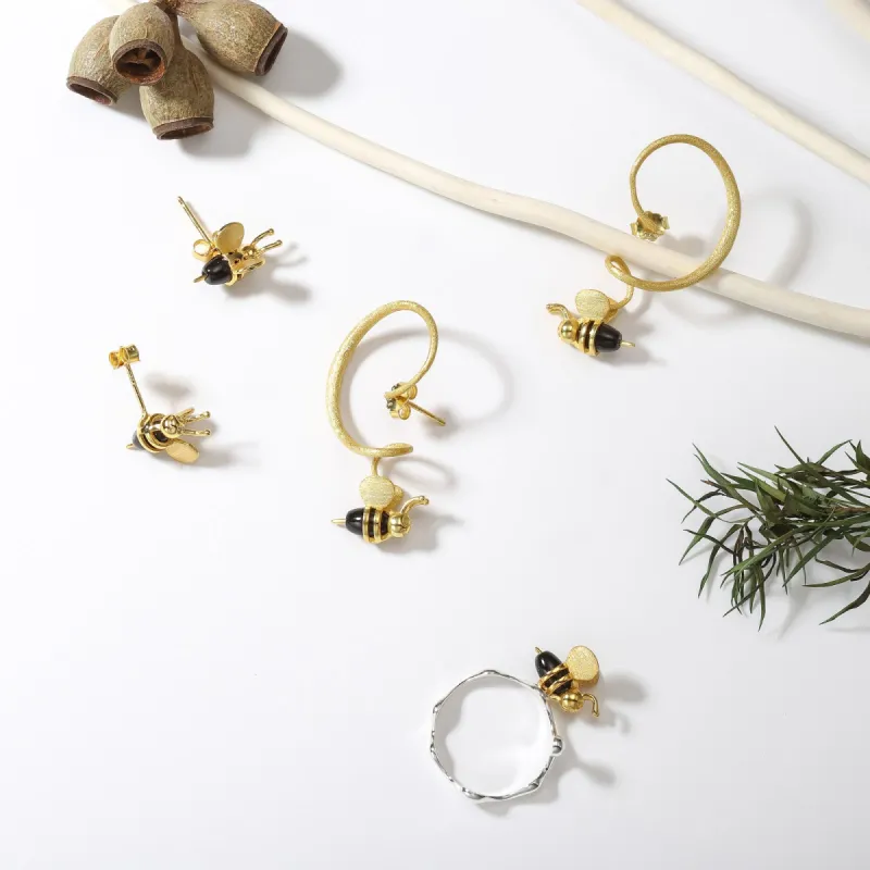 Bee & Dripping Honey Jewelry Set sold by Selenichast