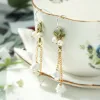 Lily Of The Valley Tassel Earrings sold by Selenichast