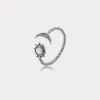 Opal Sun & Moon Ring sold by Selenichast