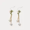 Lily Of The Valley Tassel Earrings sold by Selenichast