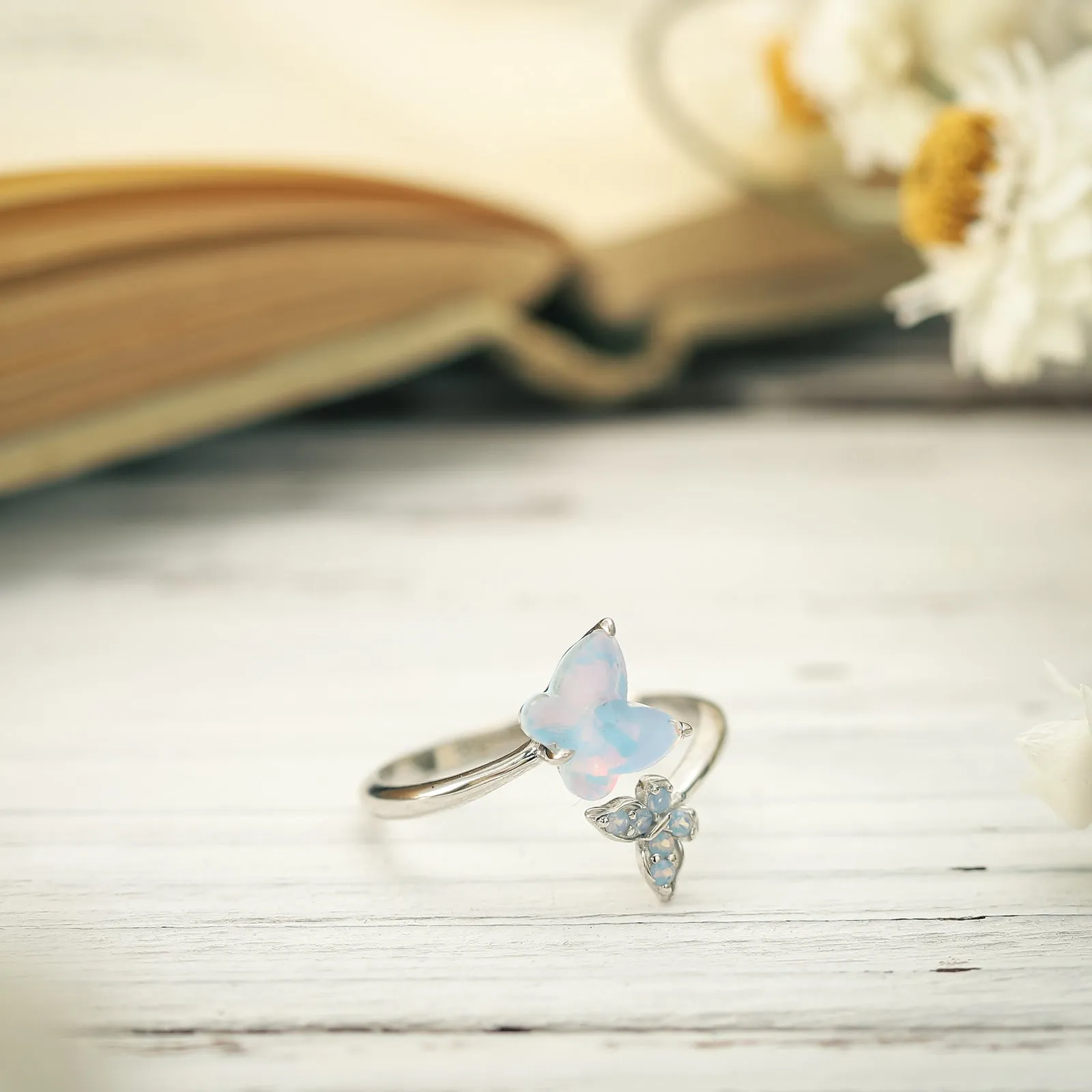 Winter Butterfly Ring sold by Selenichast product image thumbnail 2