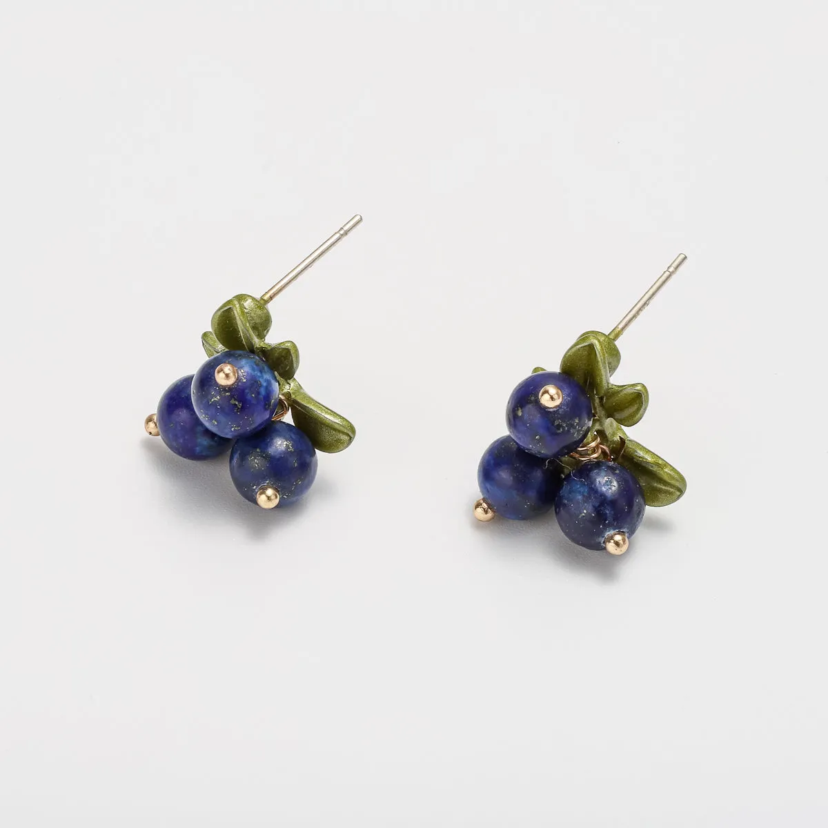 Blueberry Stud Earrings sold by Selenichast product image thumbnail 5