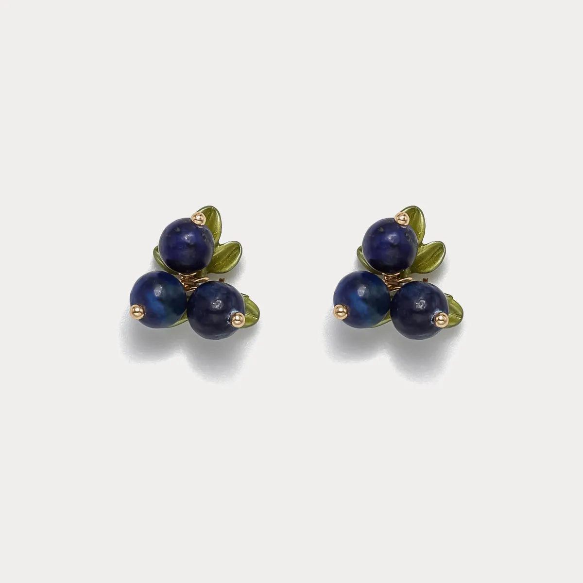 Blueberry Stud Earrings sold by Selenichast