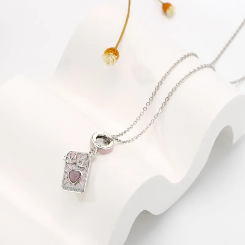 Pink Tarot Necklace sold by Selenichast