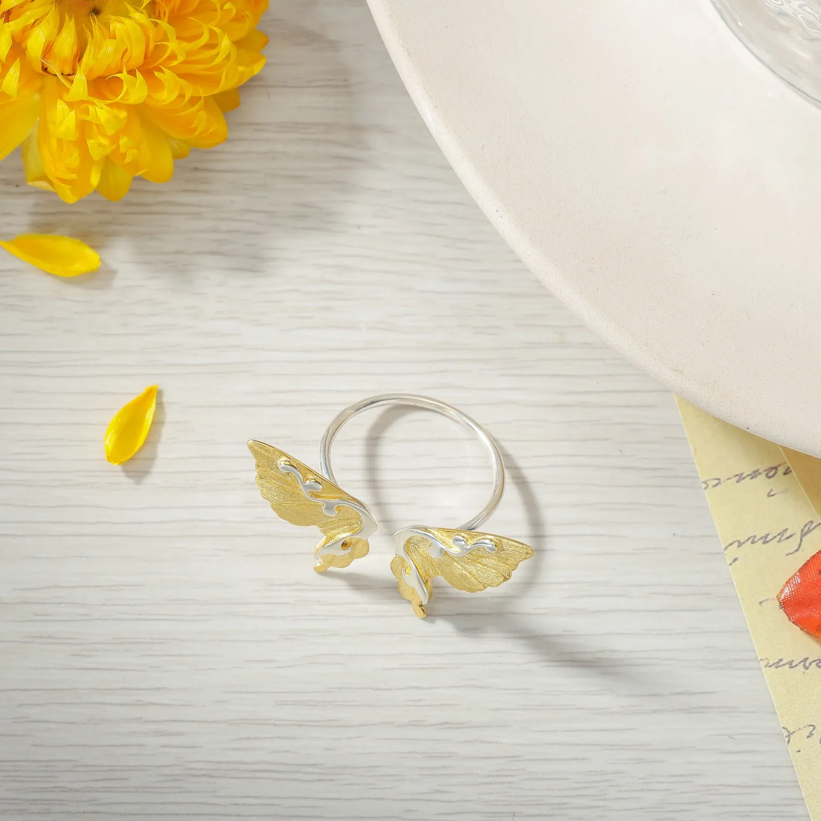 Dancing Butterfly Ring sold by Selenichast product image thumbnail 4