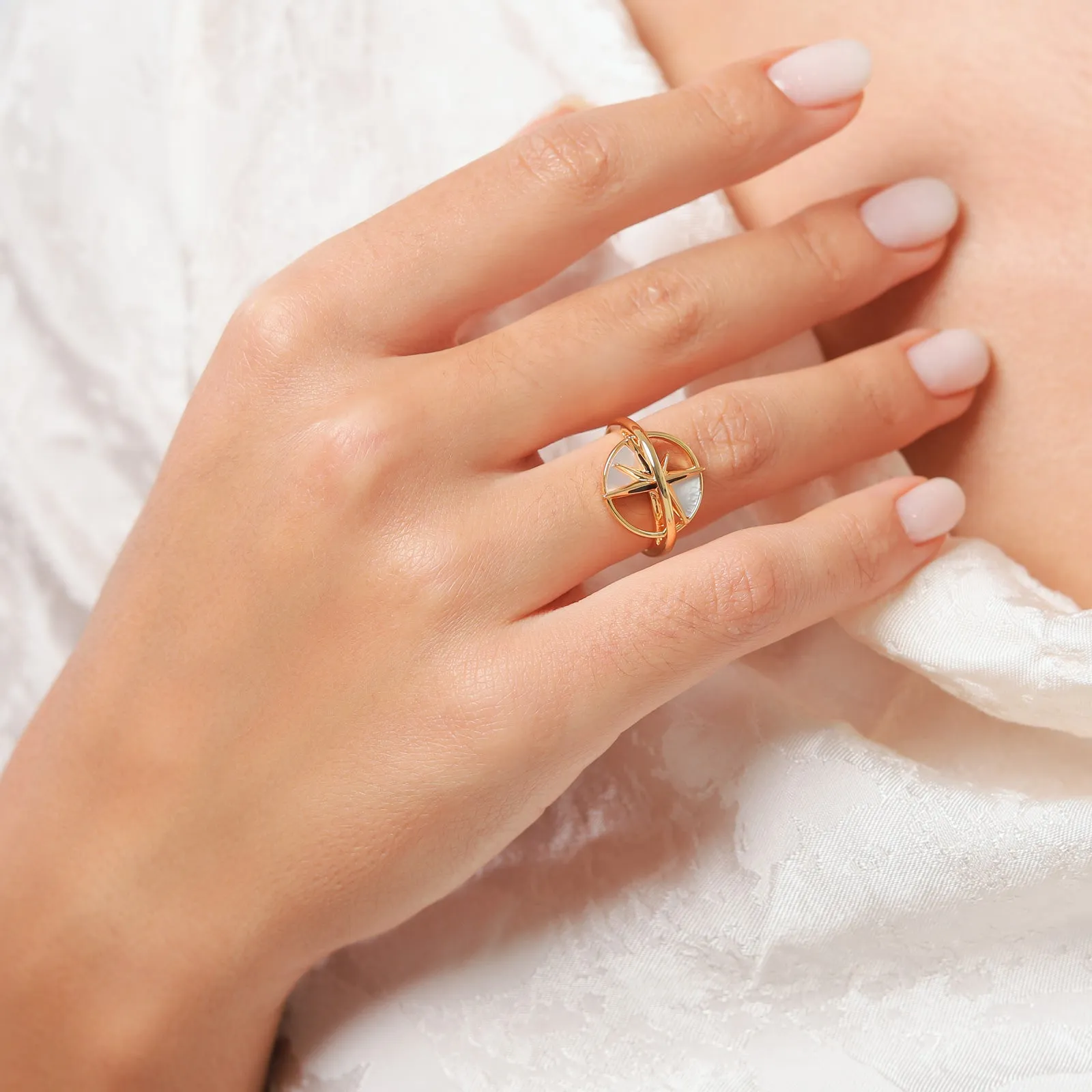 Sphere North Star Ring sold by Selenichast product image thumbnail 2