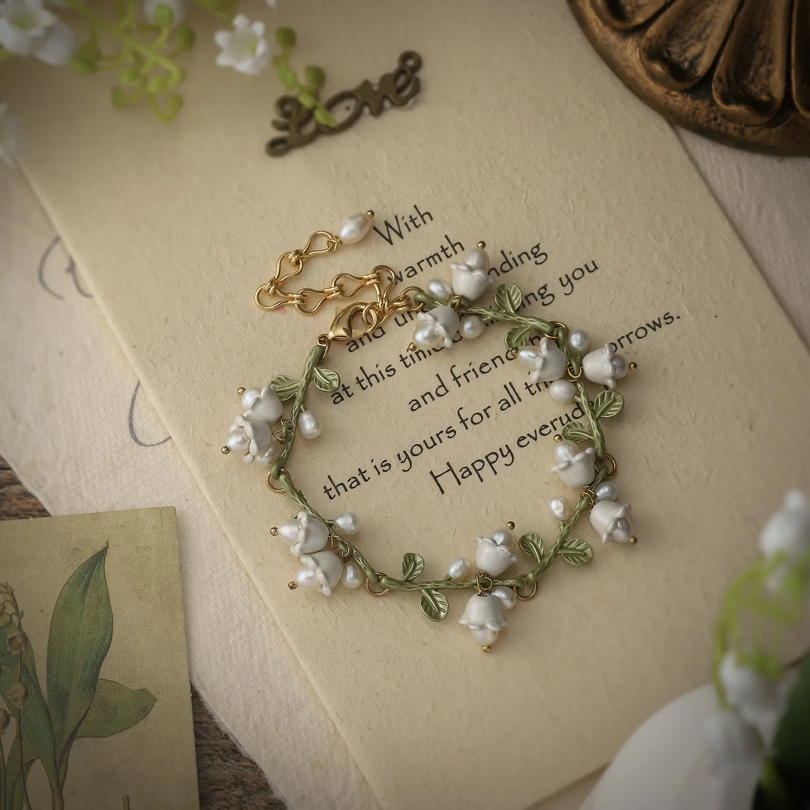 Lily Of The Valley Bracelet sold by Selenichast product image thumbnail 2