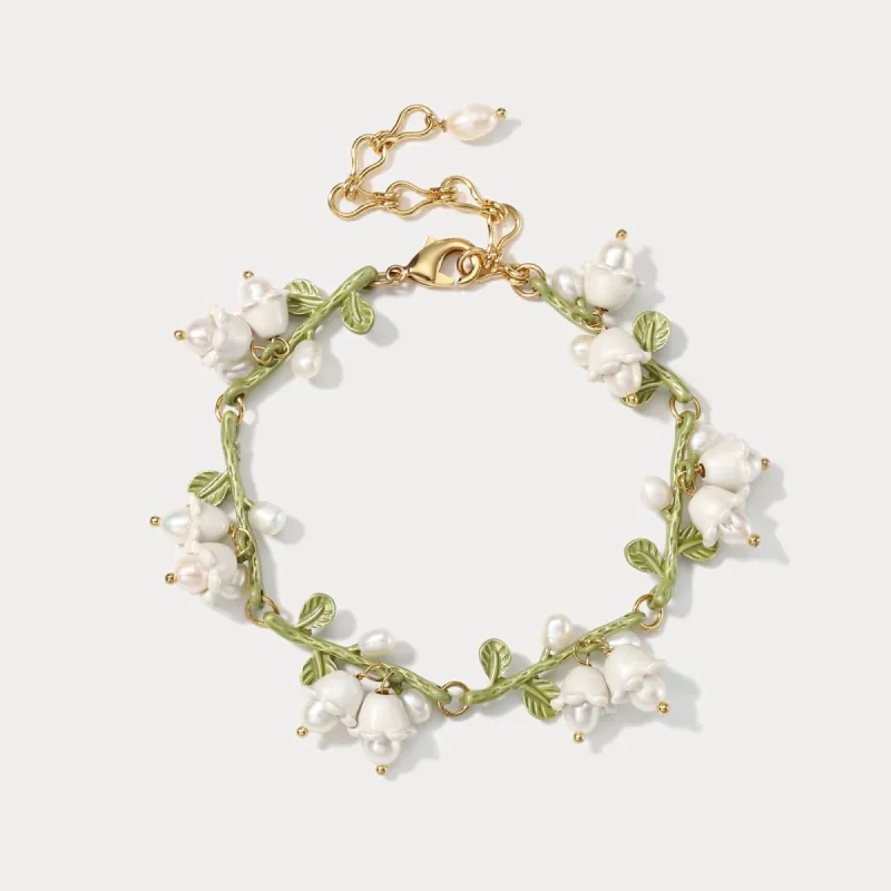 Lily Of The Valley Bracelet sold by Selenichast