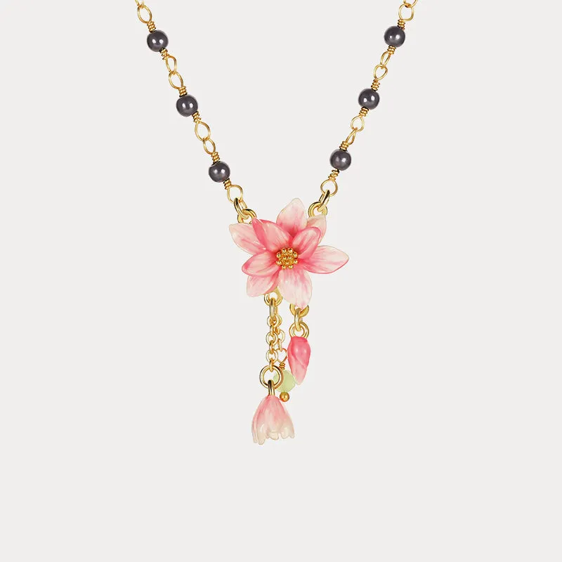 Magnolia Necklace sold by Selenichast