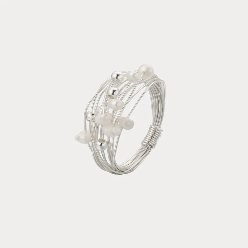 Sterling Silver Interlocking Ring sold by Selenichast