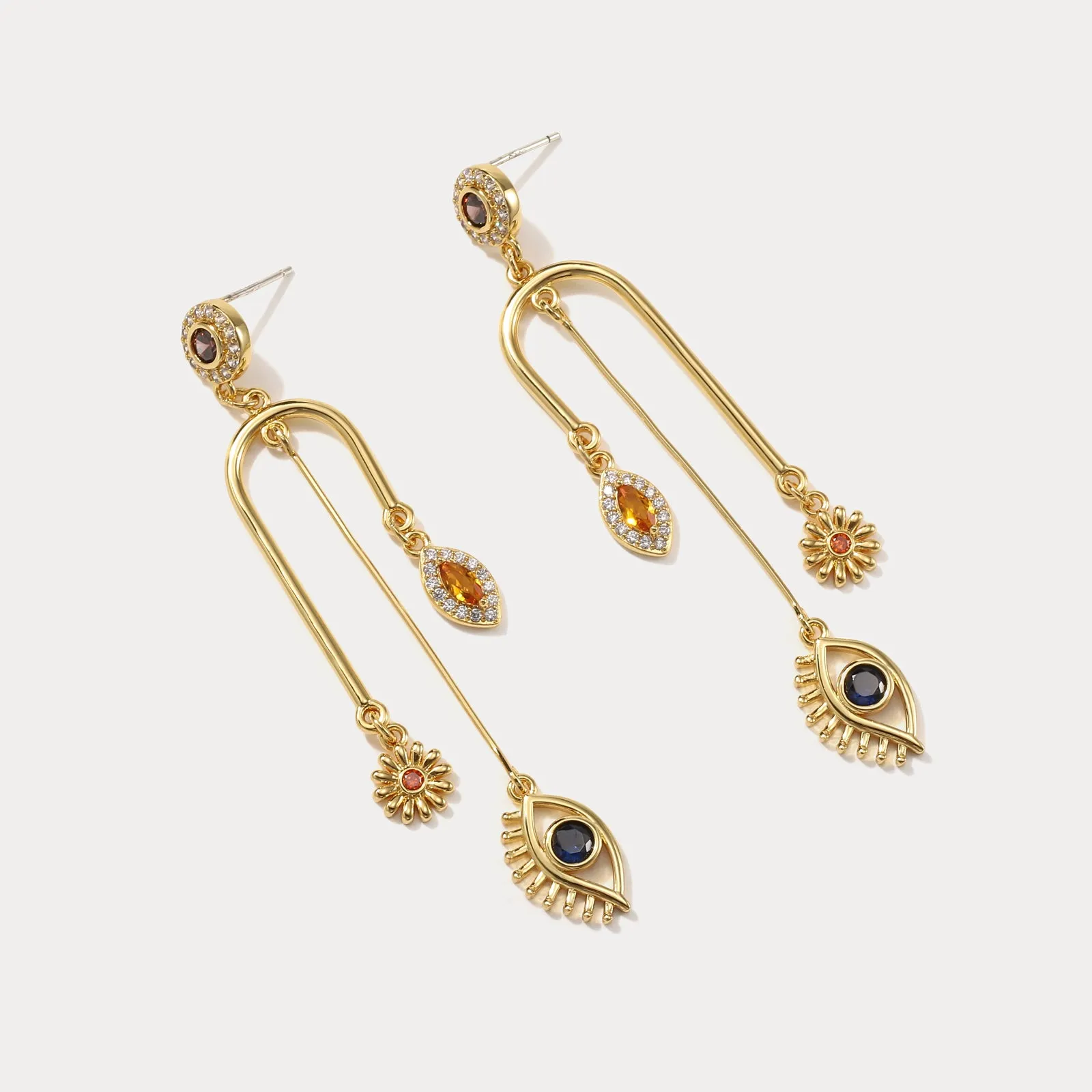 Devil Eye Earrings sold by Selenichast product image thumbnail 4
