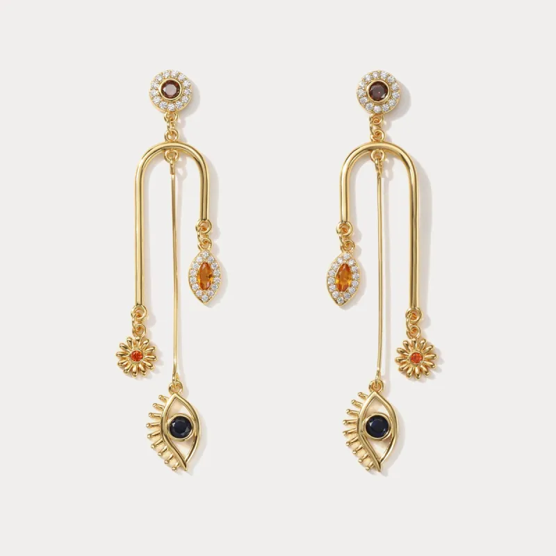 Devil Eye Earrings sold by Selenichast