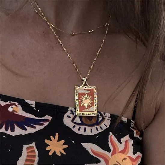 Galaxy Tarot Necklace sold by Selenichast product image thumbnail 4