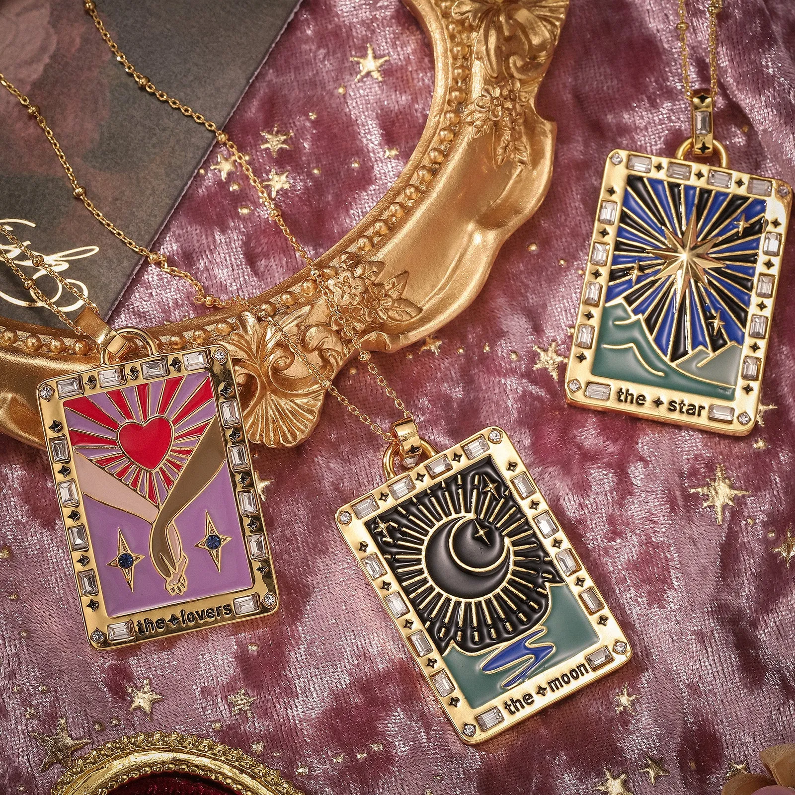Galaxy Tarot Necklace sold by Selenichast product image thumbnail 5