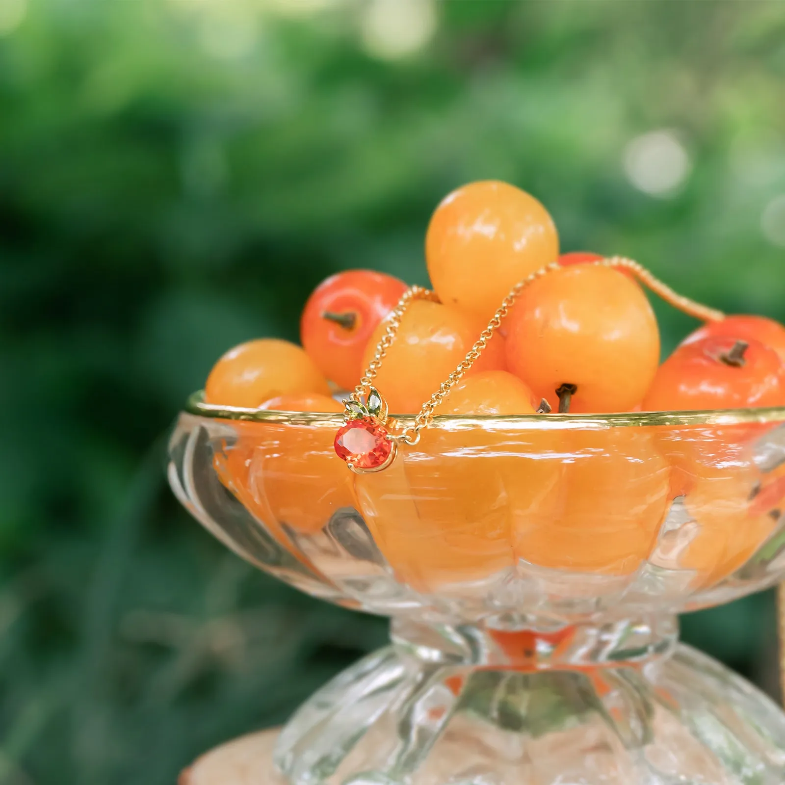 Orange Necklace sold by Selenichast product image thumbnail 2
