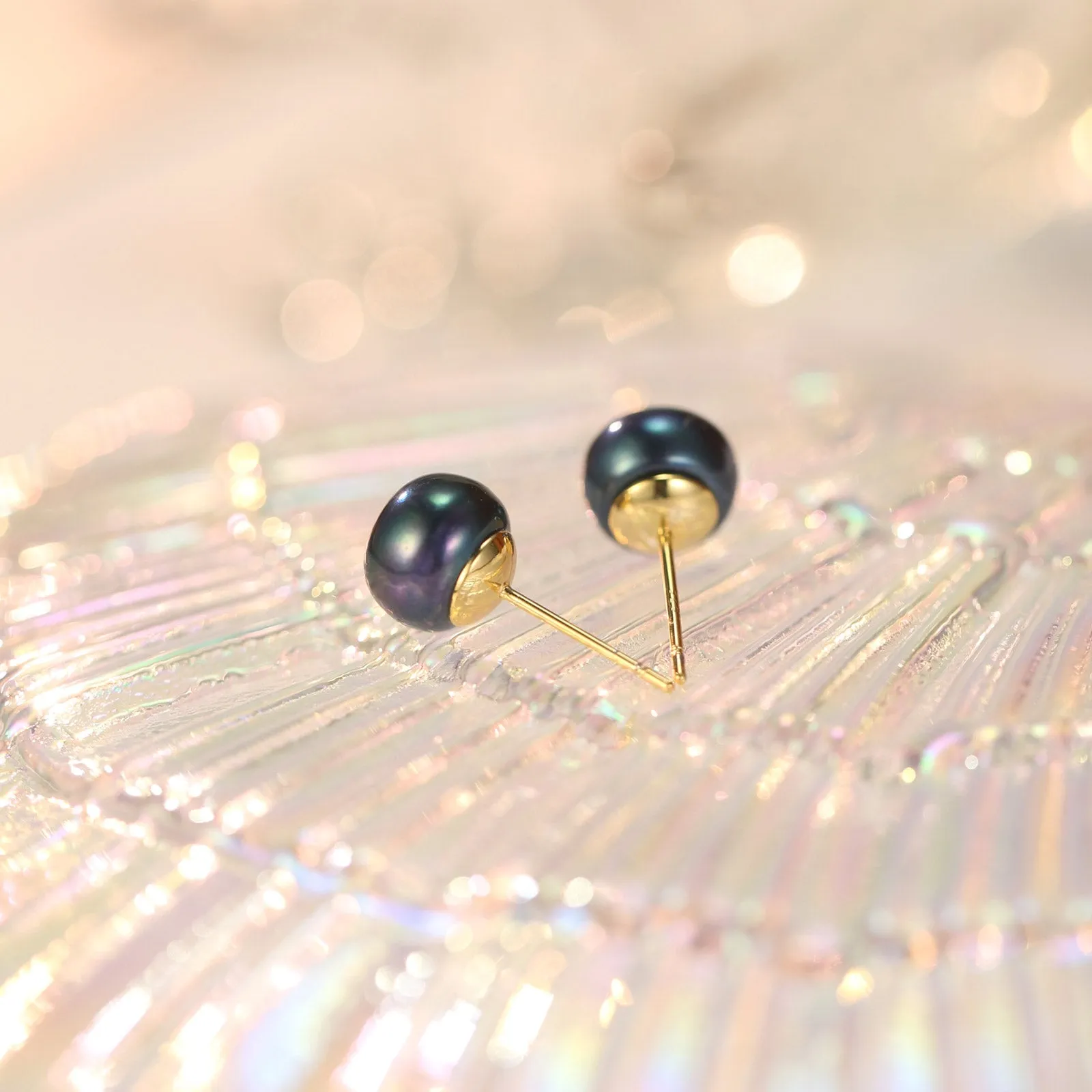 Black Pearl Earrings sold by Selenichast product image thumbnail 2