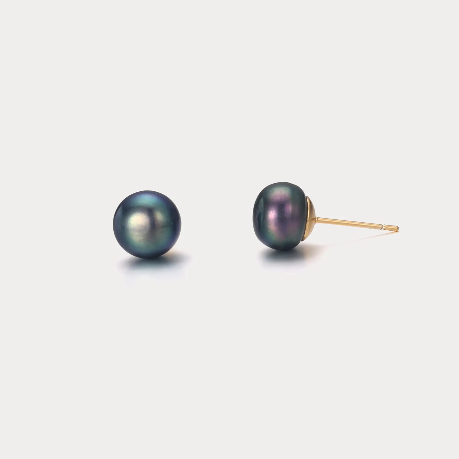 Black Pearl Earrings sold by Selenichast product image thumbnail 3