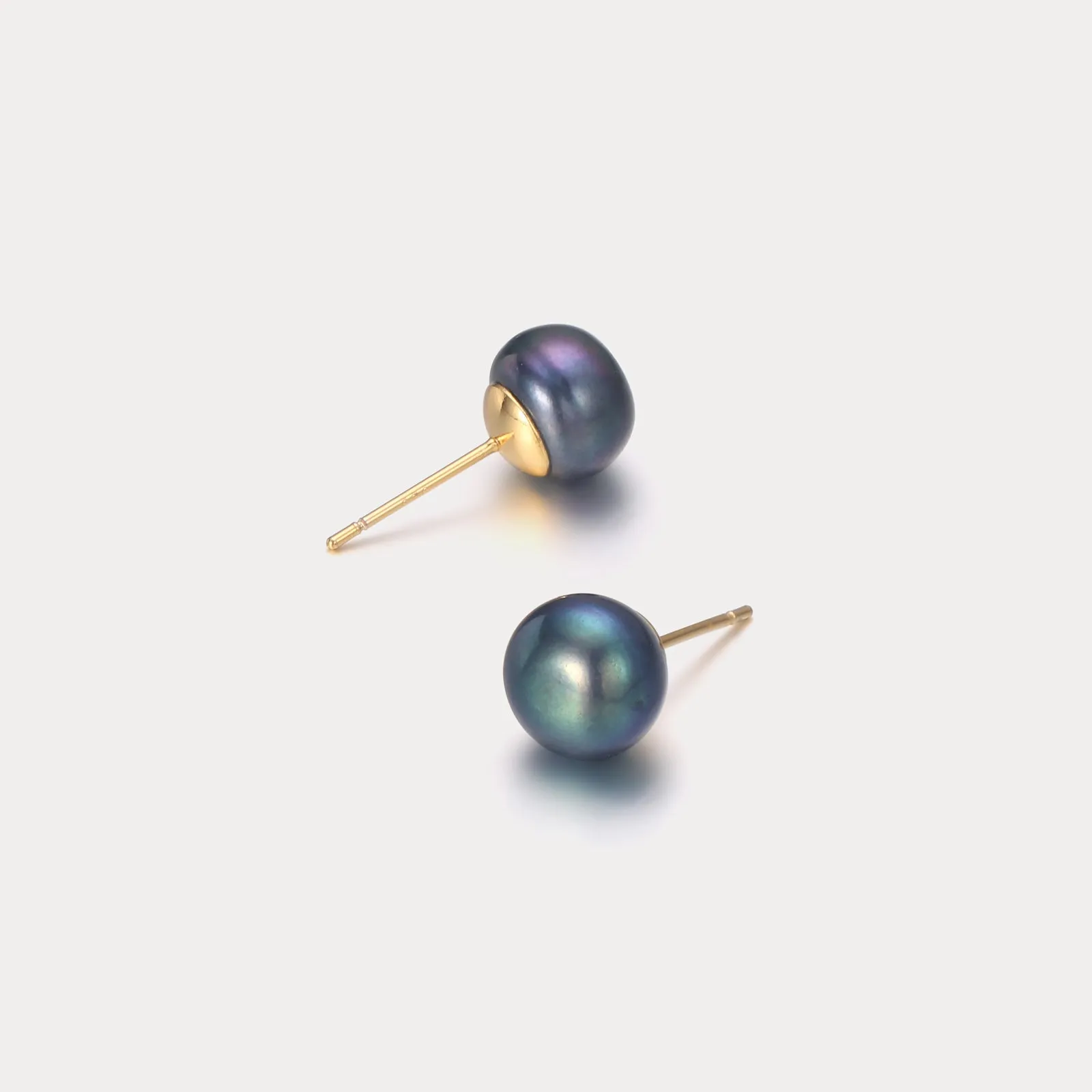 Black Pearl Earrings sold by Selenichast product image thumbnail 4