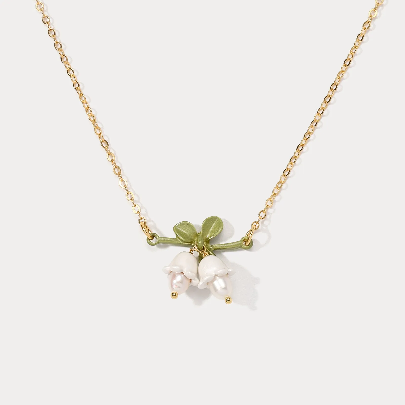 Lily Of The Valley Necklace sold by Selenichast