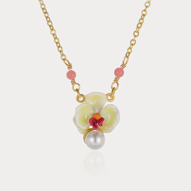 Phalaenopsis Necklace sold by Selenichast