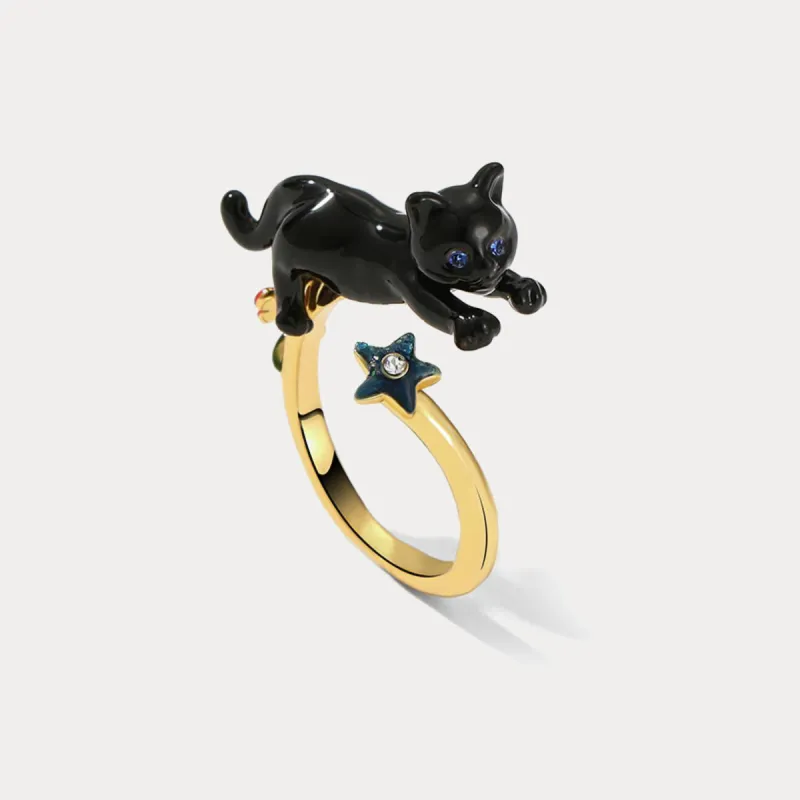 Black Cat Ring sold by Selenichast