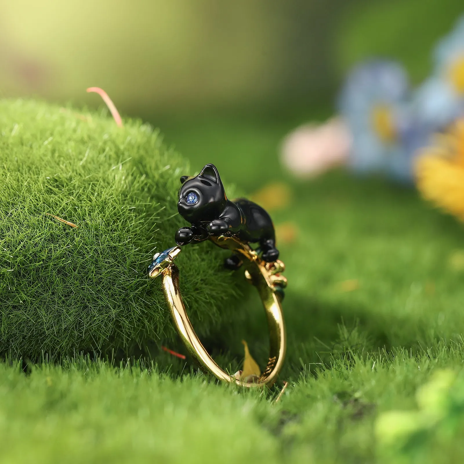 Black Cat Ring sold by Selenichast product image thumbnail 2