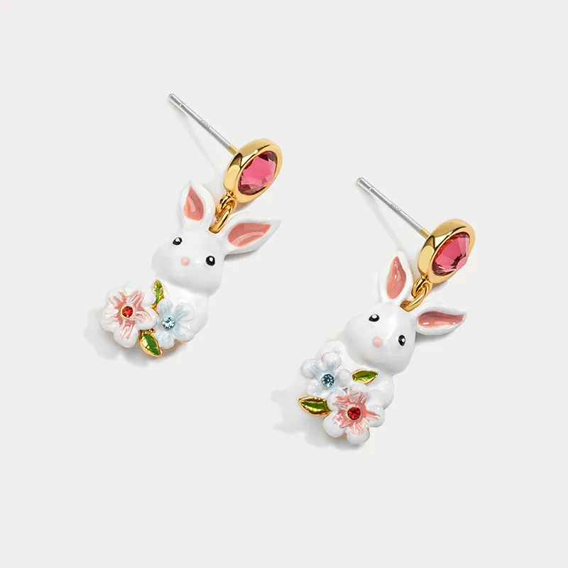 Rabbit Earrings sold by Selenichast product image thumbnail 4