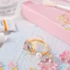 Flower Oil Painting Ring sold by Selenichast