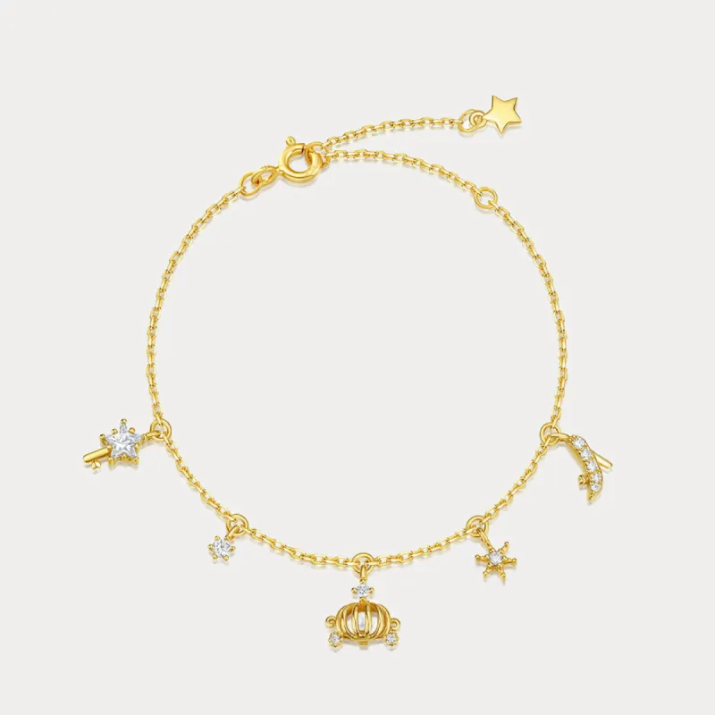 Fairytale Pumpkin Bracelet sold by Selenichast