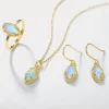 Opal Dangle Earrings sold by Selenichast