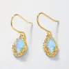 Opal Dangle Earrings sold by Selenichast