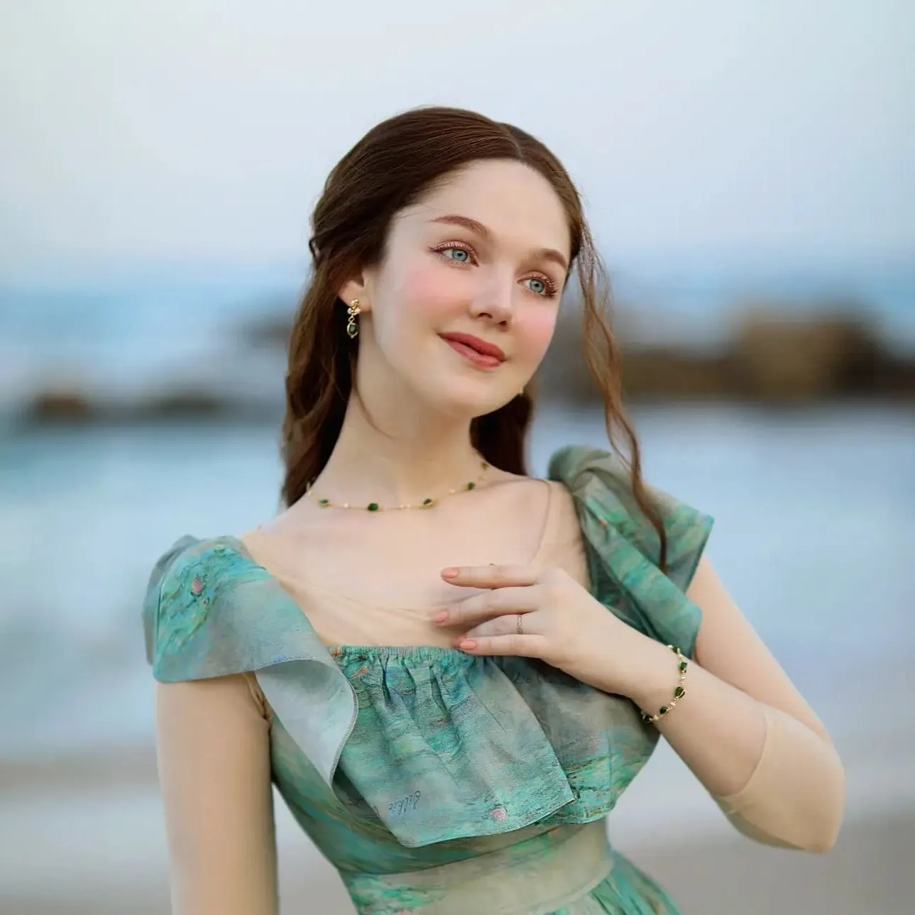 Healing Crystal Station Beaded Bracelet sold by Selenichast product image thumbnail 3