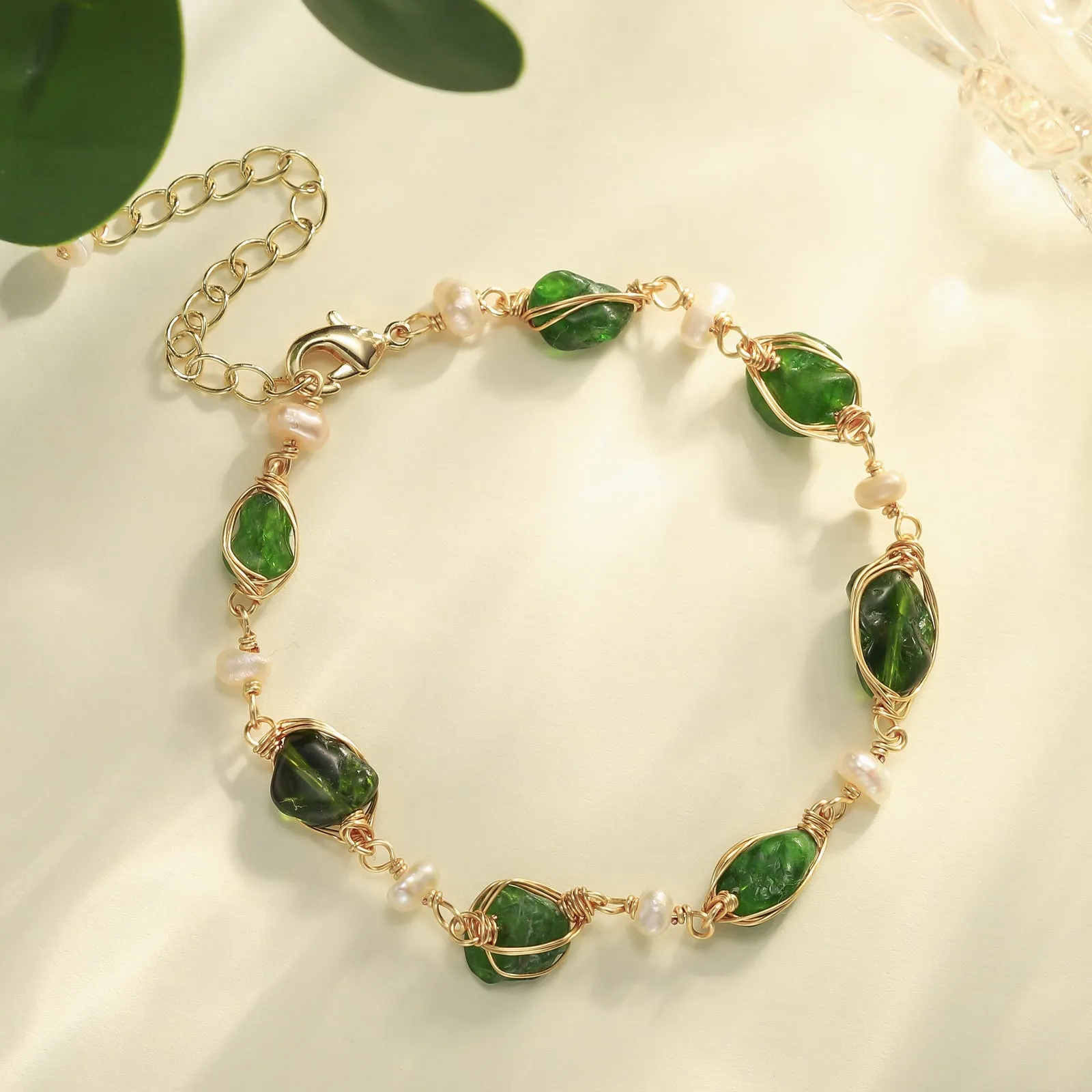 Healing Crystal Station Beaded Bracelet sold by Selenichast product image thumbnail 5