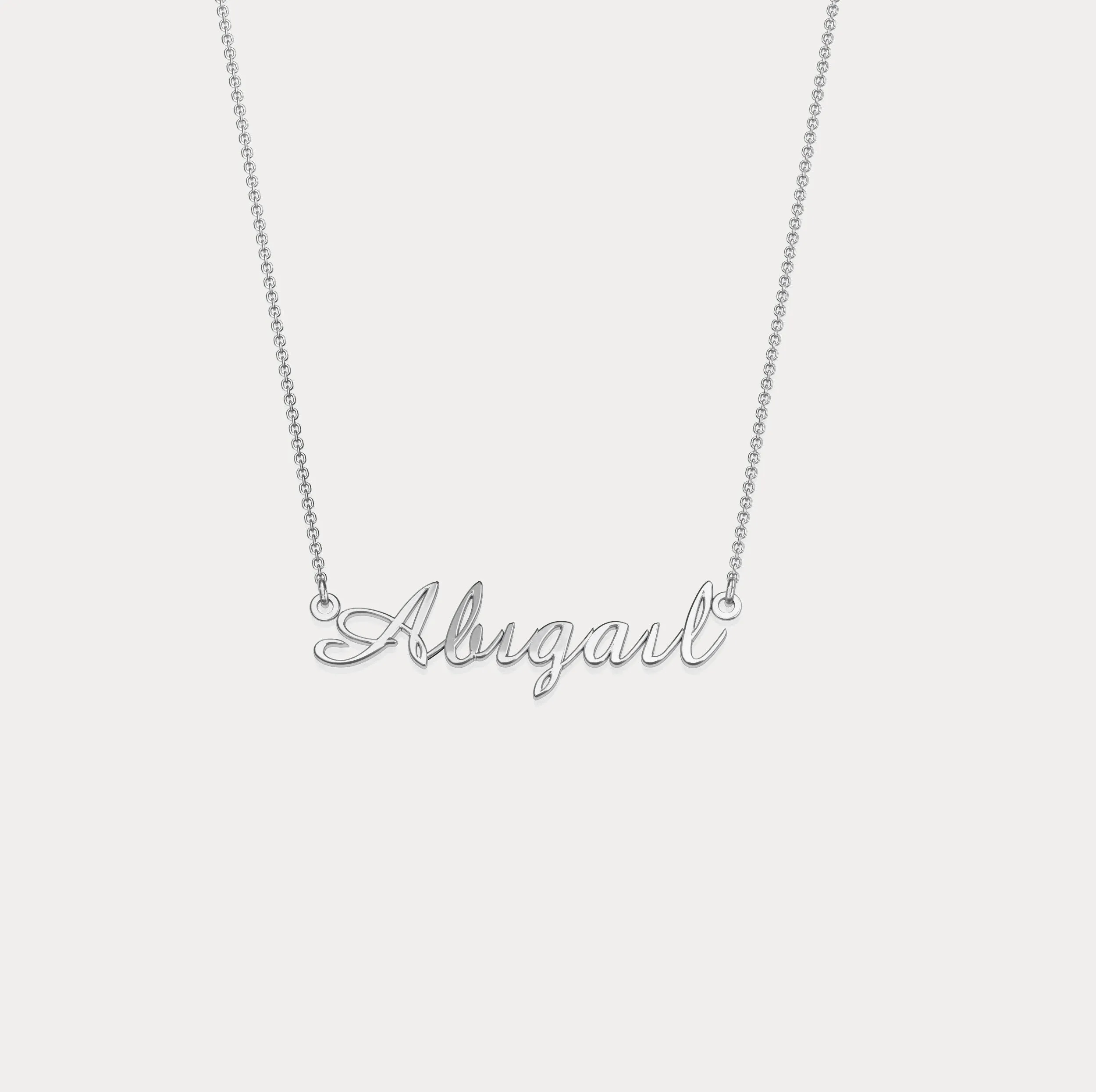 Quill Name Necklace sold by Selenichast product image thumbnail 5