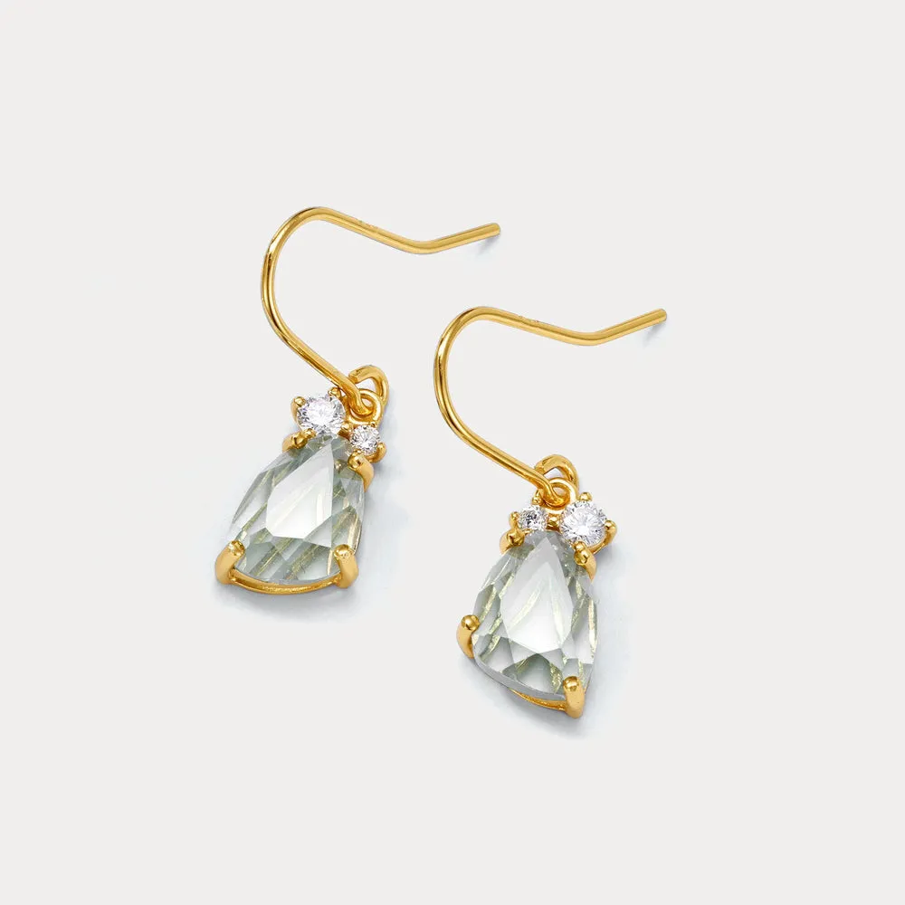 Aquamarine Earrings sold by Selenichast product image thumbnail 2