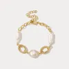 Pearl Hollow Bracelet sold by Selenichast