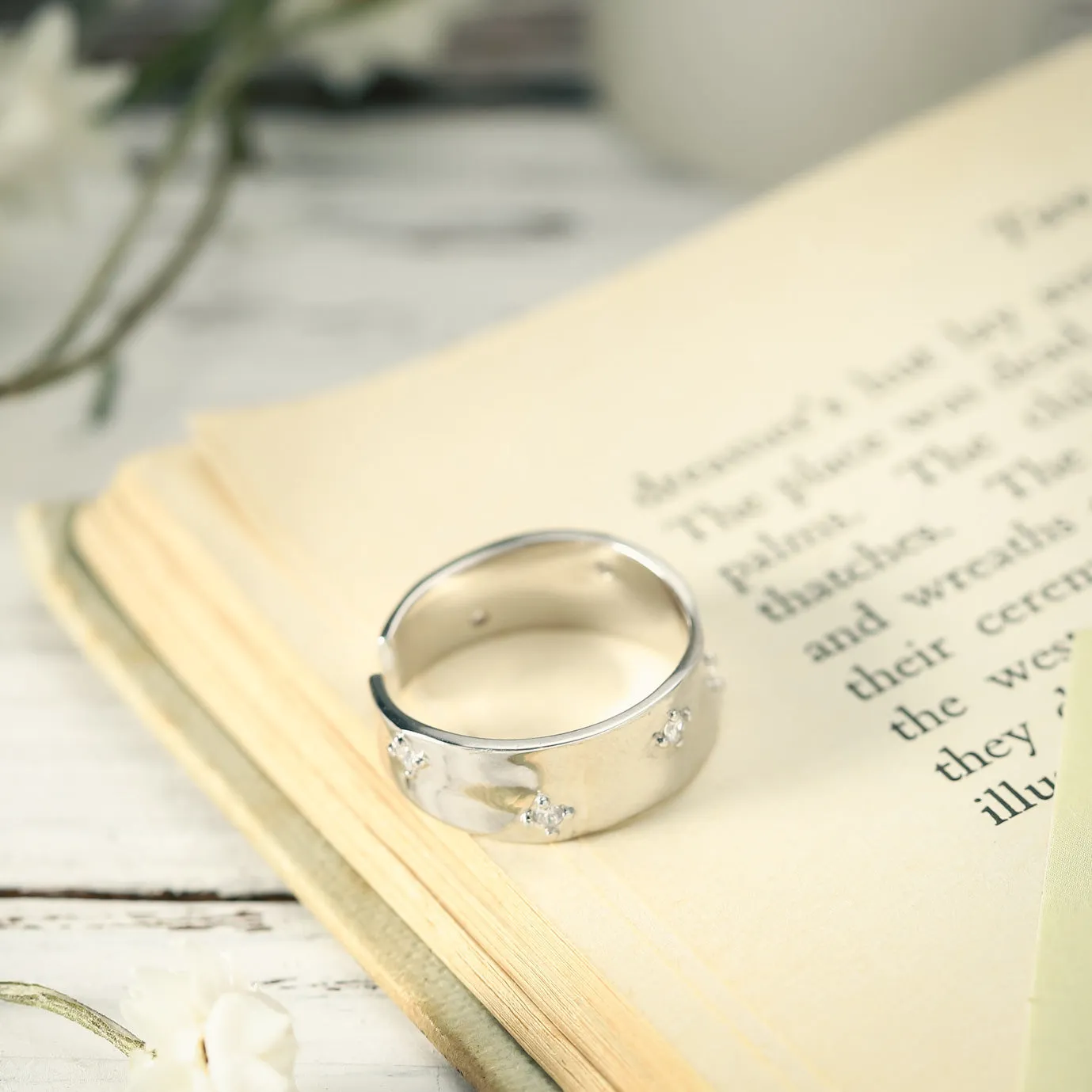 Silver Starry Ring sold by Selenichast product image thumbnail 4